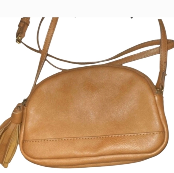 Neiman Marcus Mini Leather Crossbody Bag - Picture 3 of 13